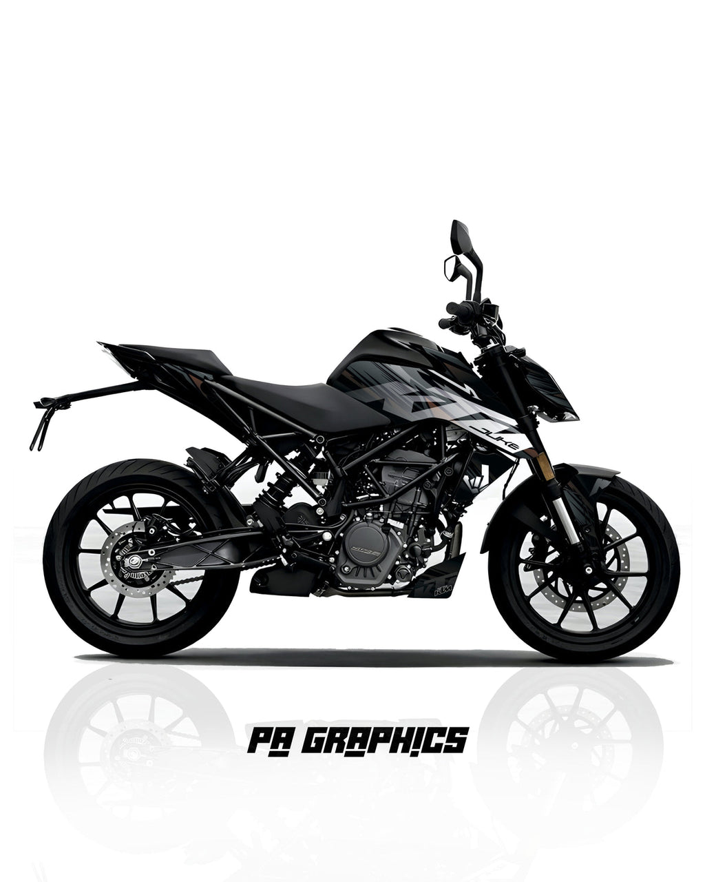 Duke Gen 2 Grey Beast - Graphics Kit