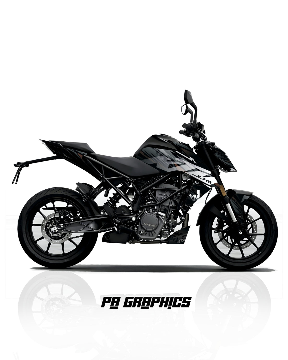 Duke Gen 2 Grey Beast - Graphics Kit